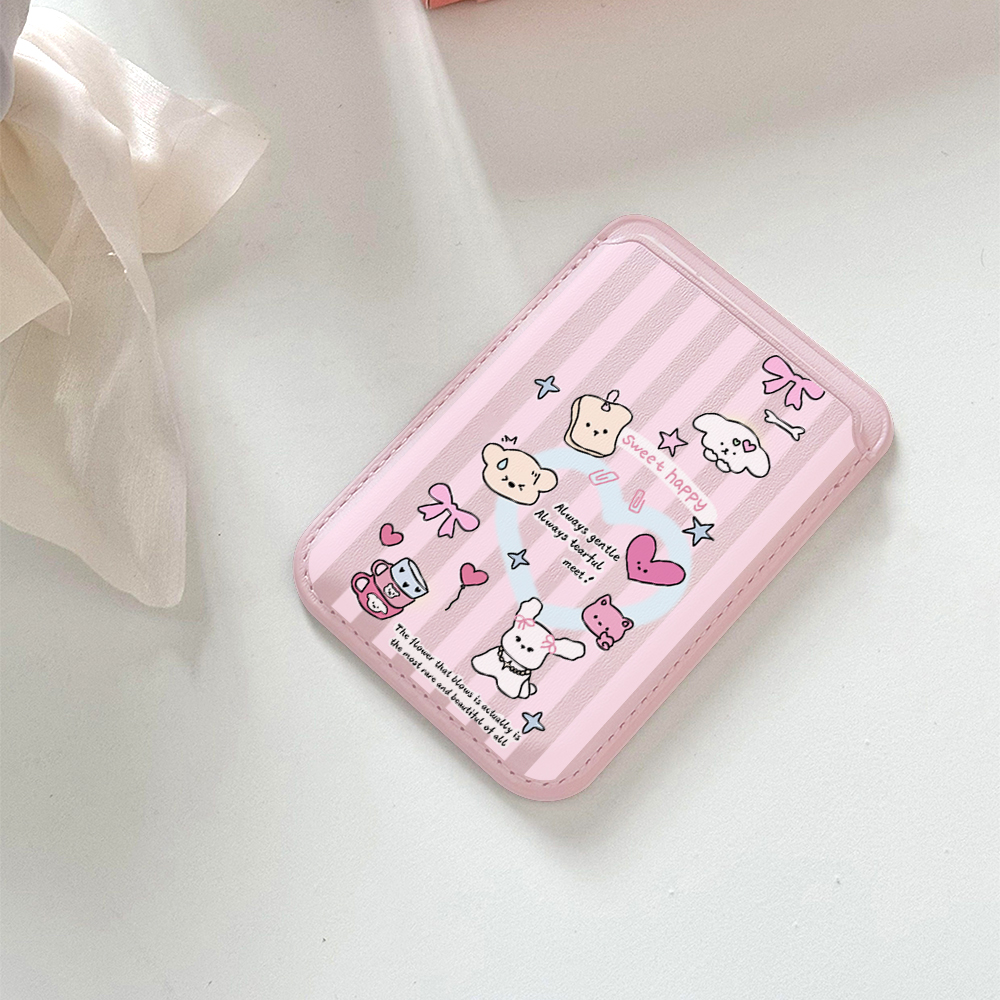 Cute Girly Sketch Style Leathe - Card Top Loader avaliação e preço