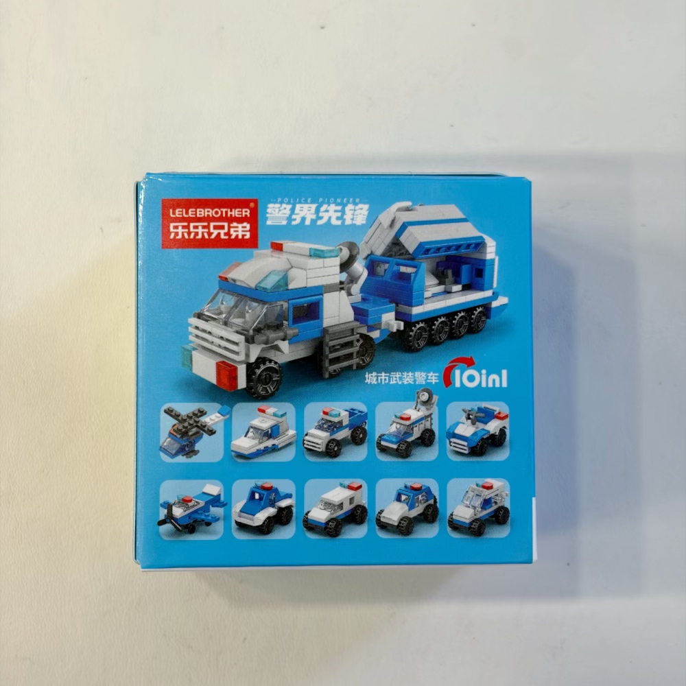 2-in-1 Police Helicopter Build - Building Block Mini avaliação e preço