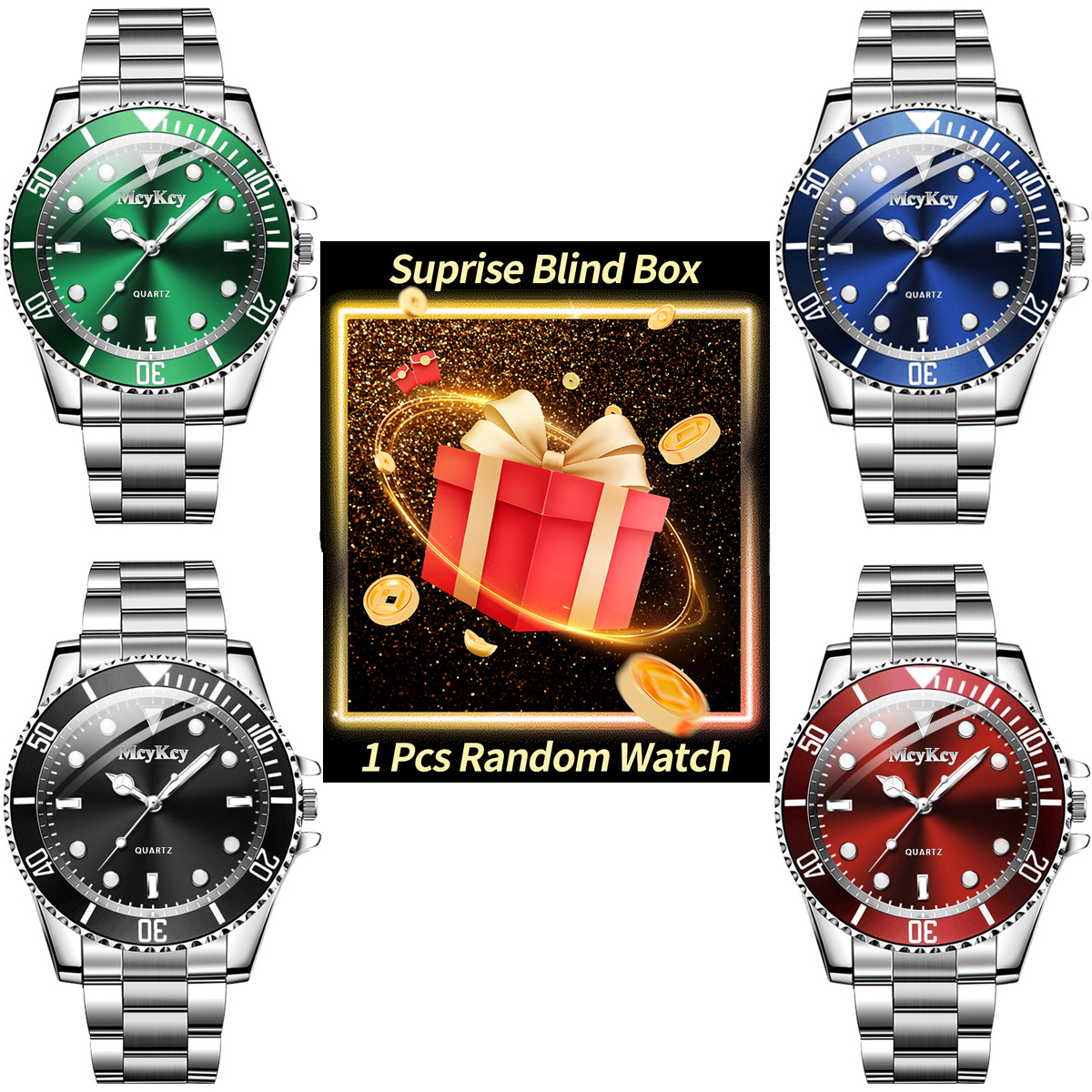 1PC Surprise Mystery Watch Bli - Mystery Box Blind Bag avaliação e preço
