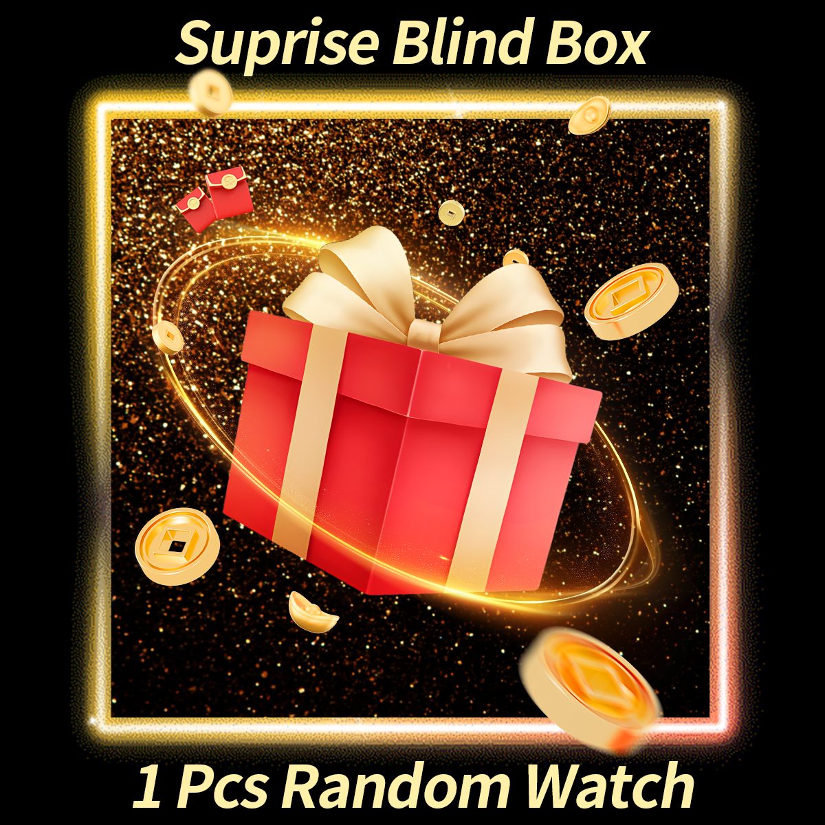 1PC Surprise Mystery Watch Bli - Mystery Box Blind Bag avaliação e preço