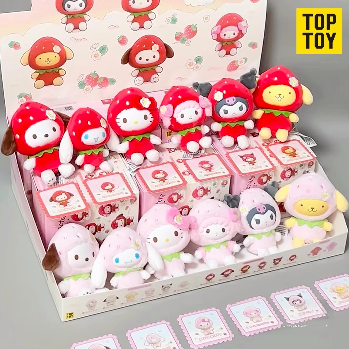 Authentic Toptoy Sanrio Strawb - Vinyl Figure Blank avaliação e preço