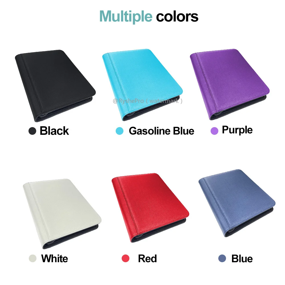 9 Pocket PU Leather Toploader  - Pokemon Binder Card avaliação e preço