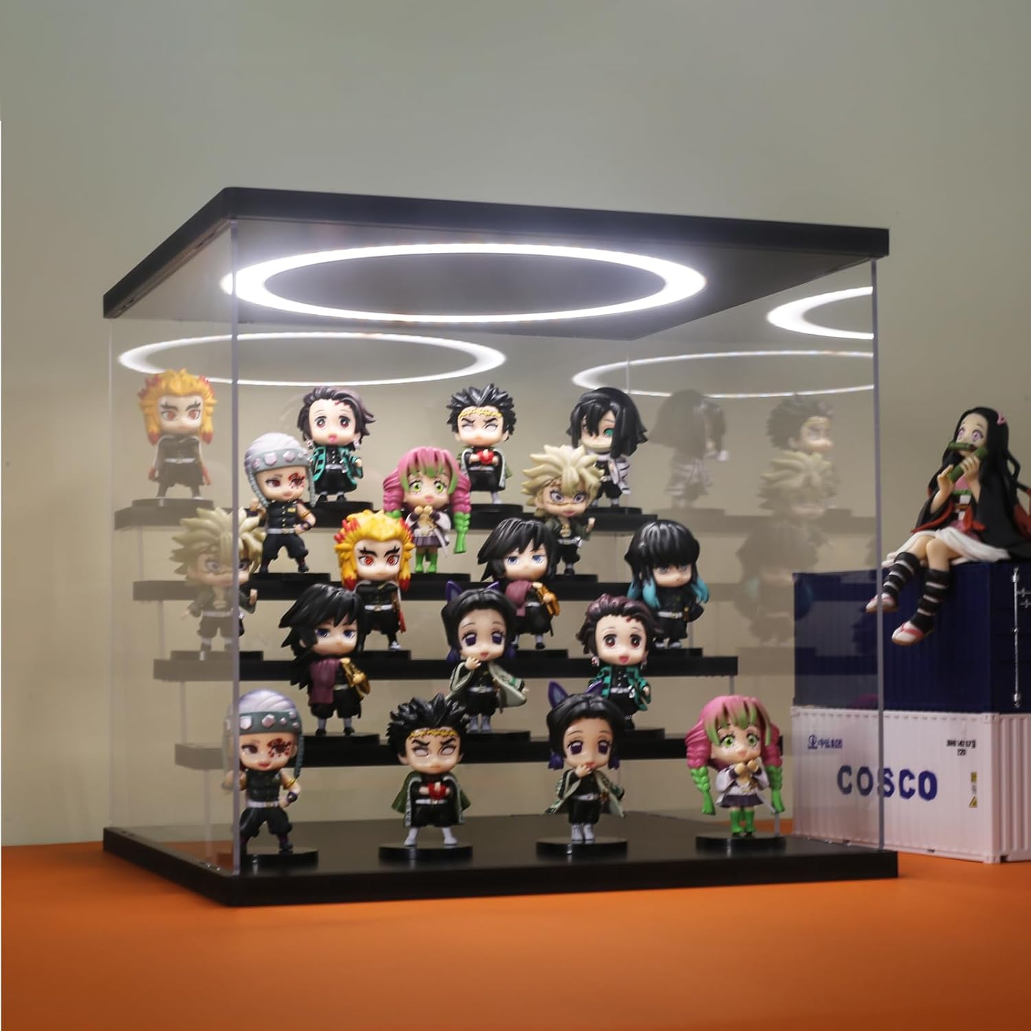 Acrylic Display Case with Adju - Display Case Acrylic avaliação e preço