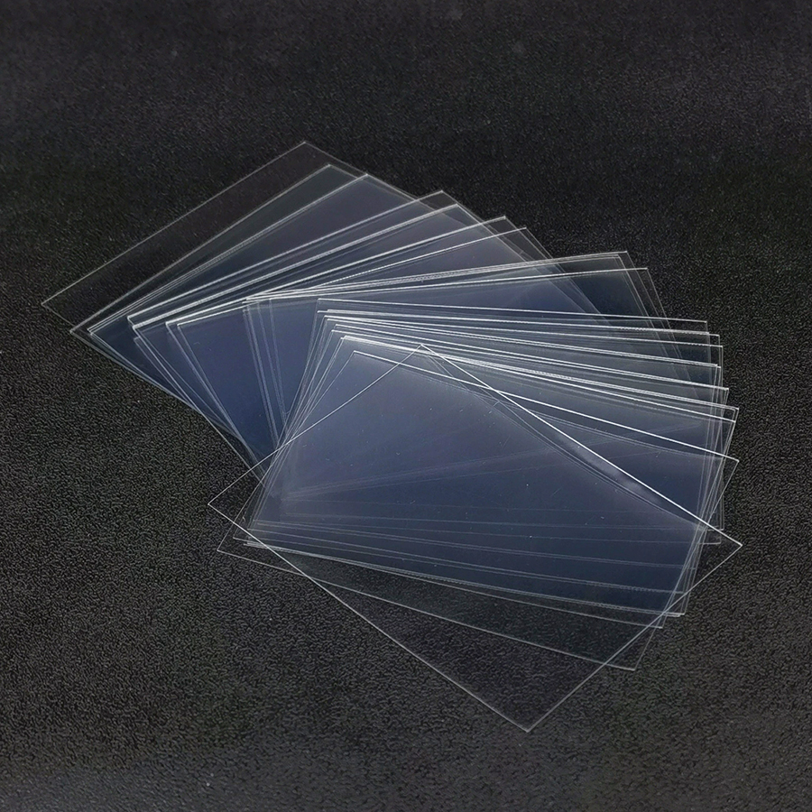 100pcs 8.8/9cm Clear Card Slee - Card Penny Sleeve avaliação e preço