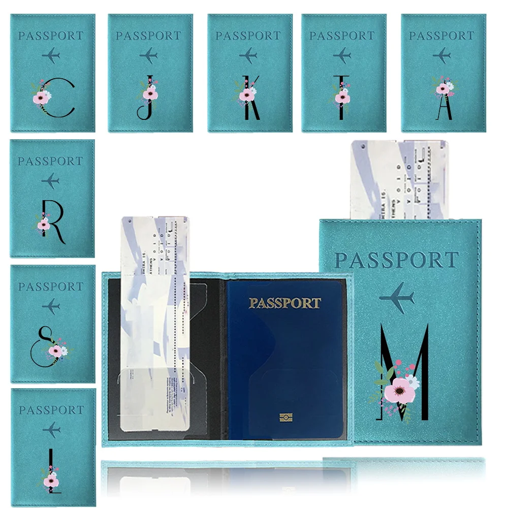 Passport Cover Blue Color Pu P - Card Top Loader avaliação e preço