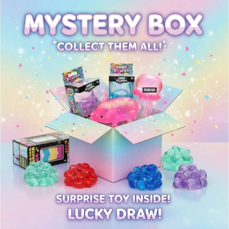 Mystery Blind Box Squishy Toy  - Mystery Box Blind Bag avaliação e preço