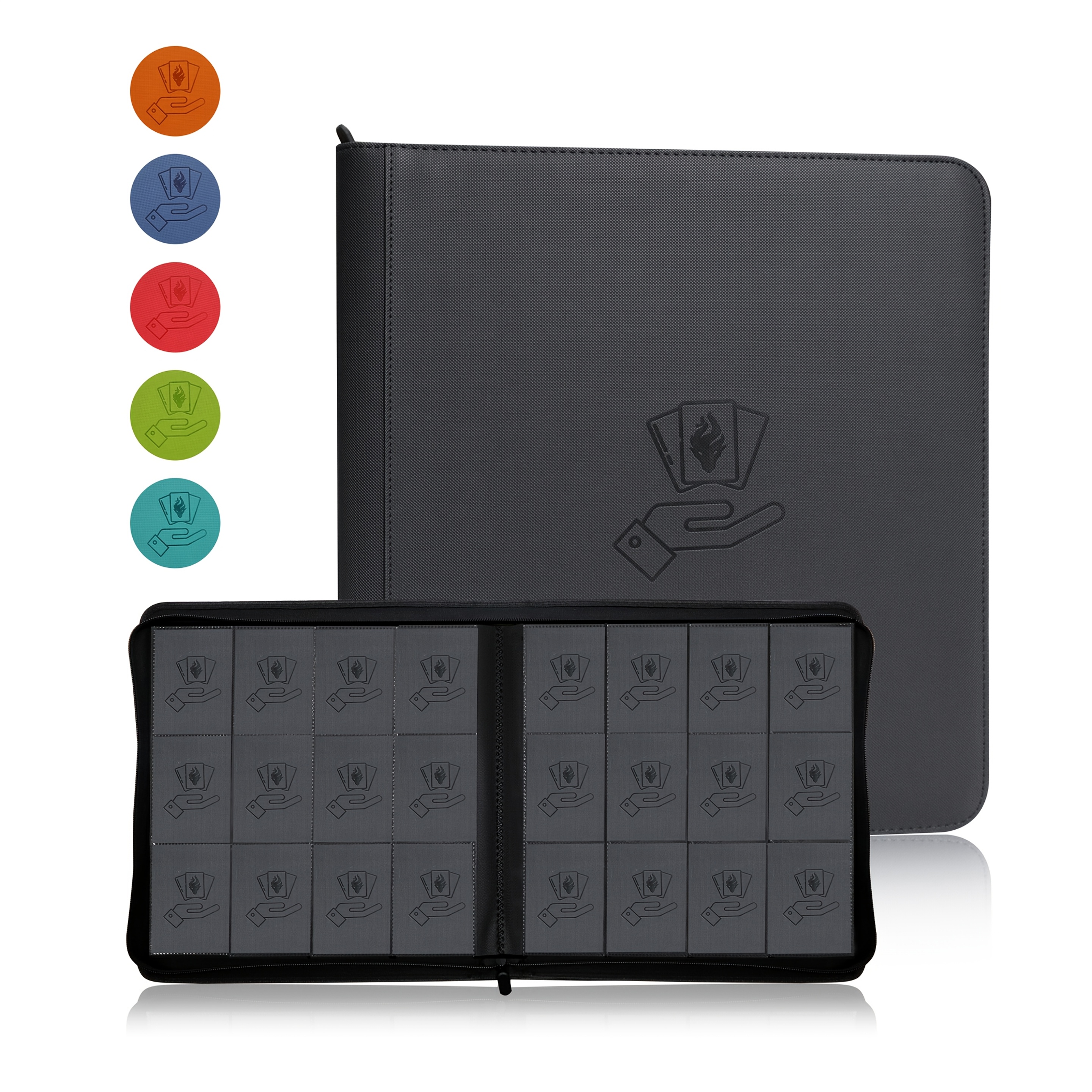 12 Pockets Trading Card Zipper - Trading Card Binder avaliação e preço