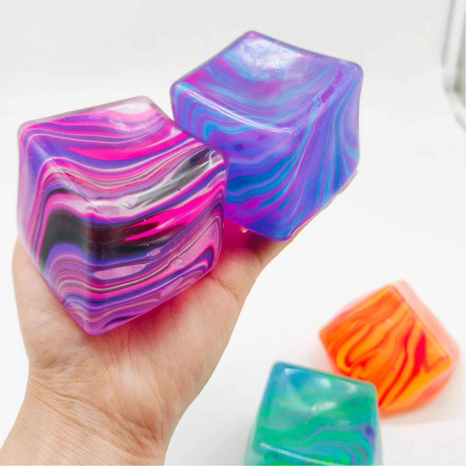 2026 Needoh Soft and Glutinous - Fidget Cube Original avaliação e preço