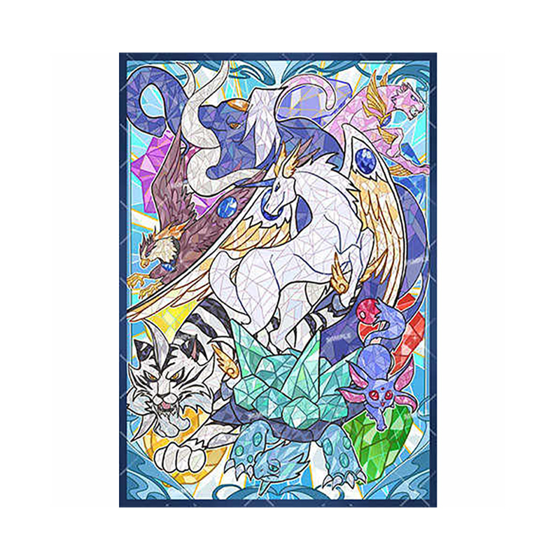 60pcs/set Yu-Gi-OH! rystal Bea - Card Penny Sleeve avaliação e preço