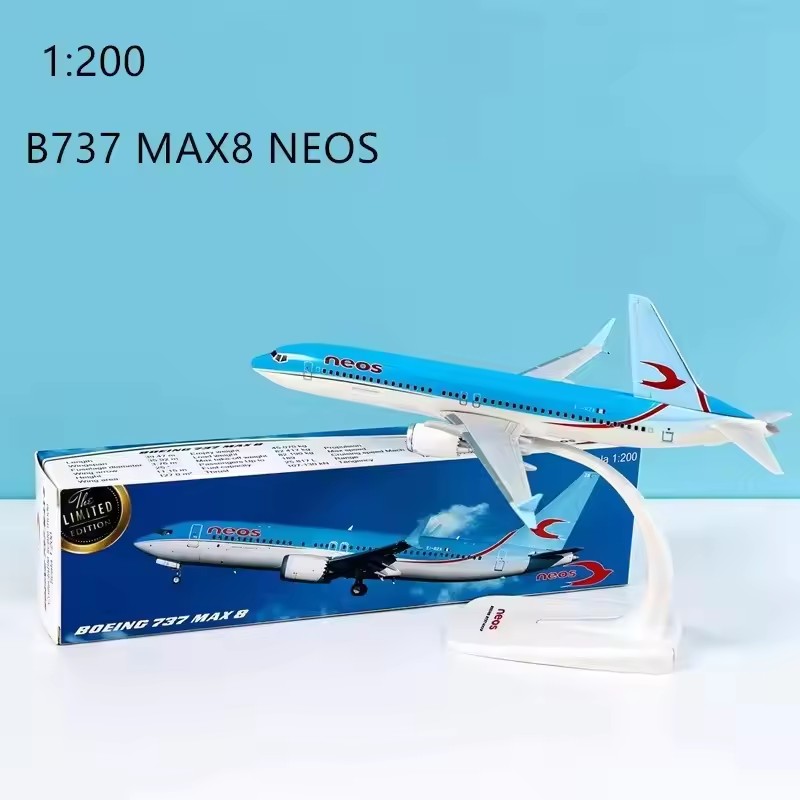 1:200 Scale B737 MAX8 Neos Air - Model Airplane Plastic avaliação e preço