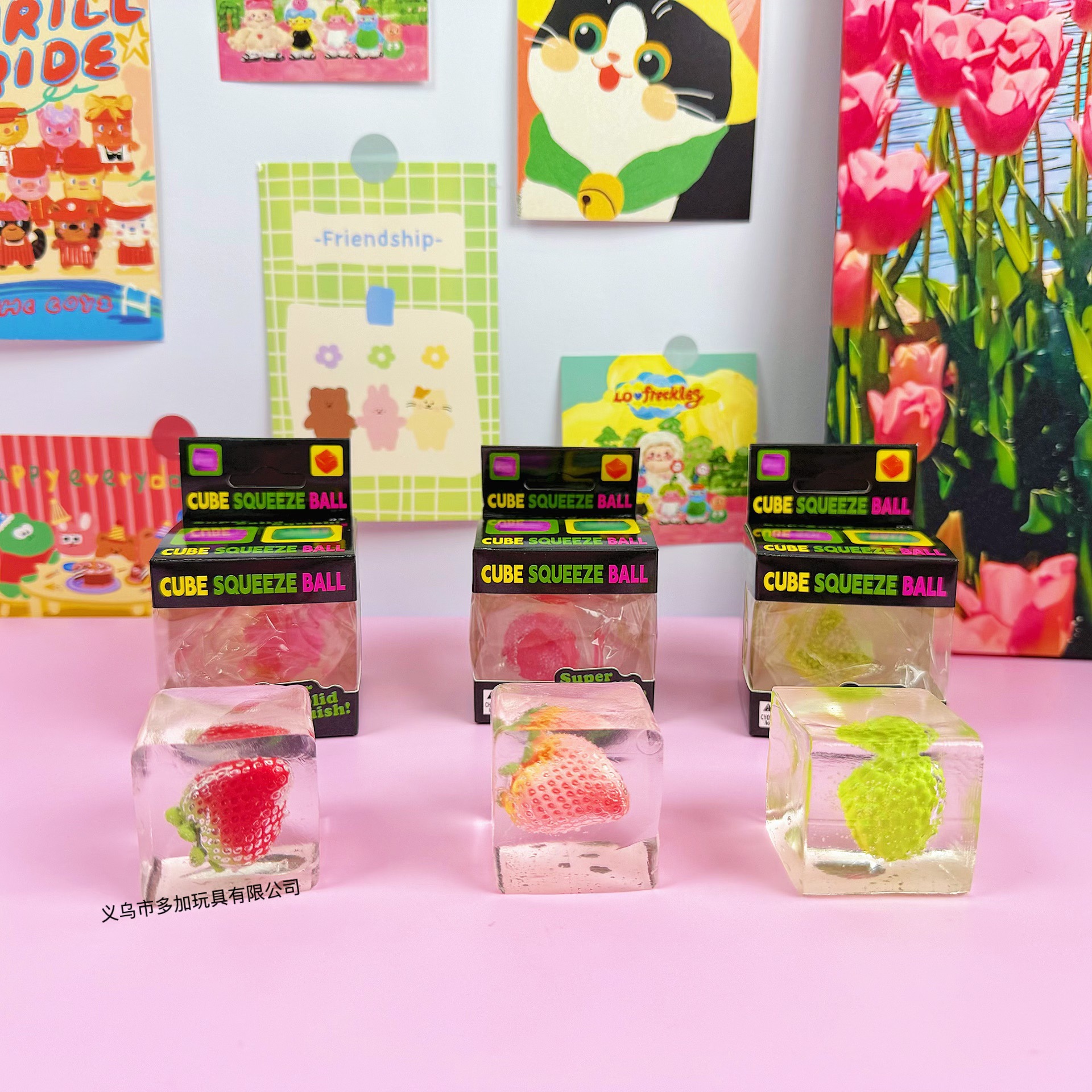 12pcs/Full Case Clear Ice Cube - Fidget Cube Original avaliação e preço