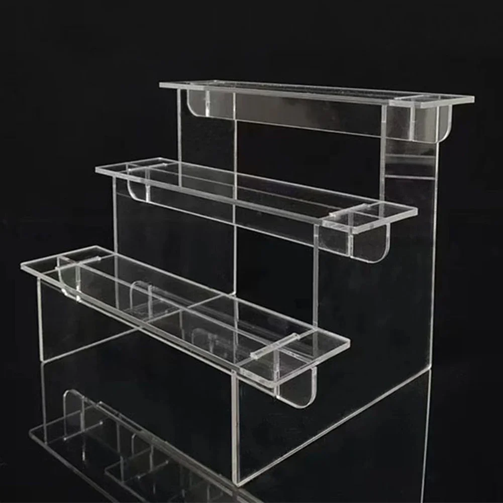 1-5 Tier Acrylic Display Stand - Pop Display Shelf avaliação e preço