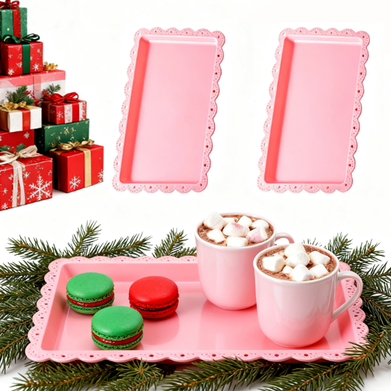 2/5pcs luxury pink cake rack d - Display Risers Set avaliação e preço