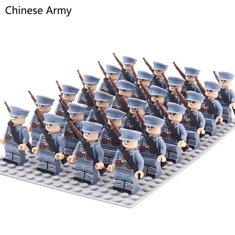 World War II military soldier  - Building Block Mini avaliação e preço