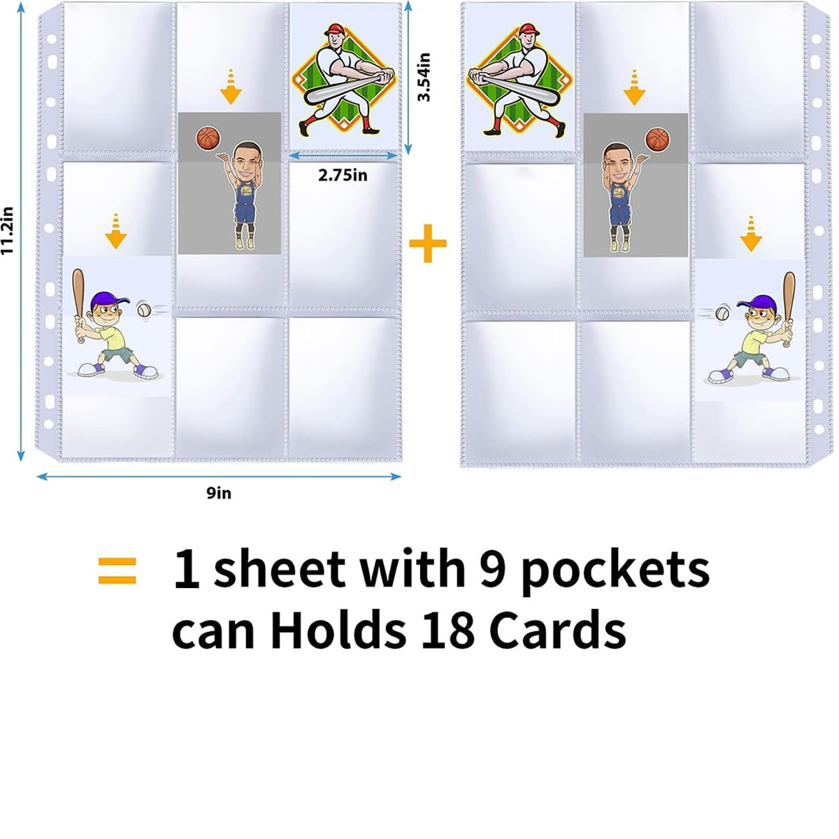 50 Pack 9 Pocket Card Sleeves  - Pokemon Binder Card avaliação e preço