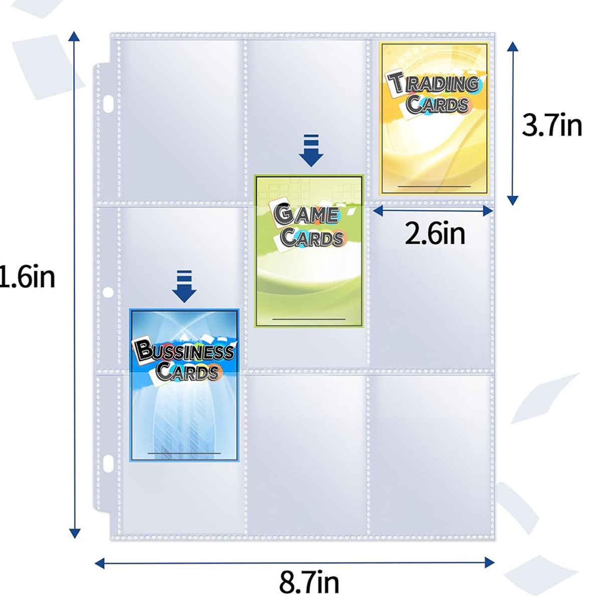 50 Pack 9 Pocket Card Sleeves  - Pokemon Binder Card avaliação e preço