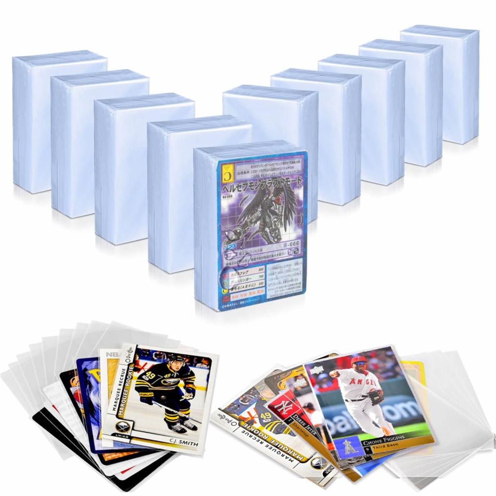 200 Pack Penny Card Sleeves Tr - Pokemon Binder Card avaliação e preço