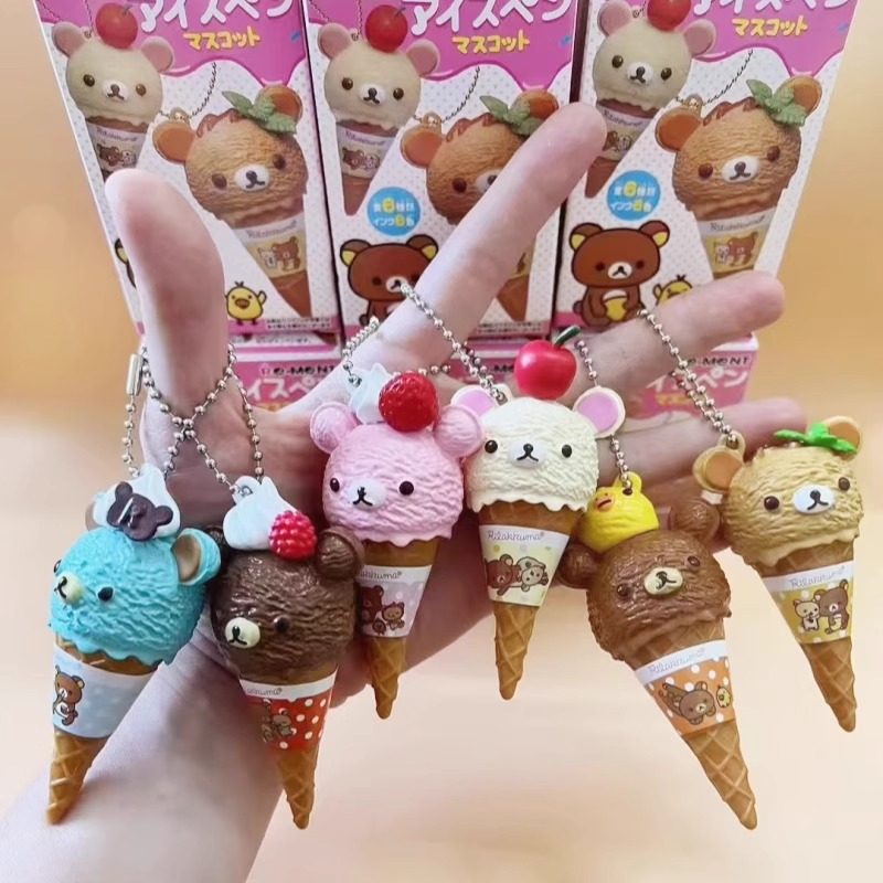 Anime Fiugre Rilakkuma Ice Cre - Capsule Toy Gashapon avaliação e preço