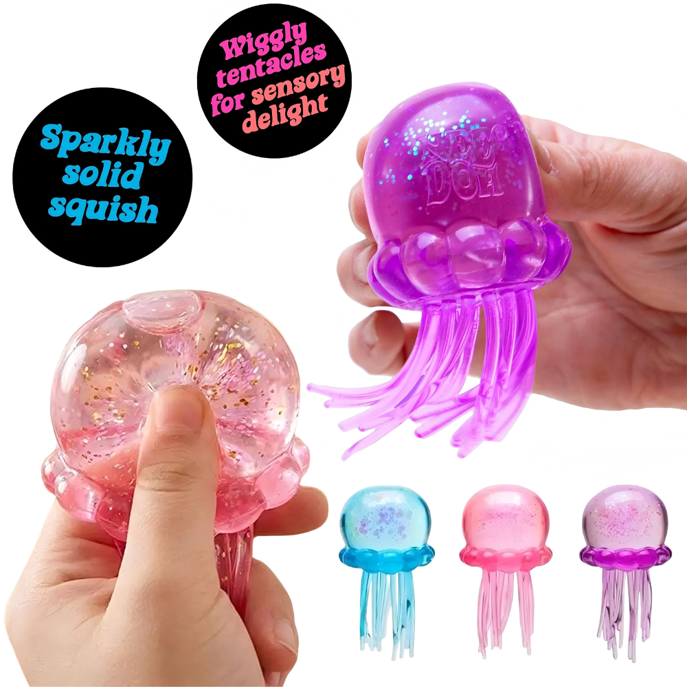 Schylling Nee Doh Jellyfish &  - Fidget Cube Original avaliação e preço