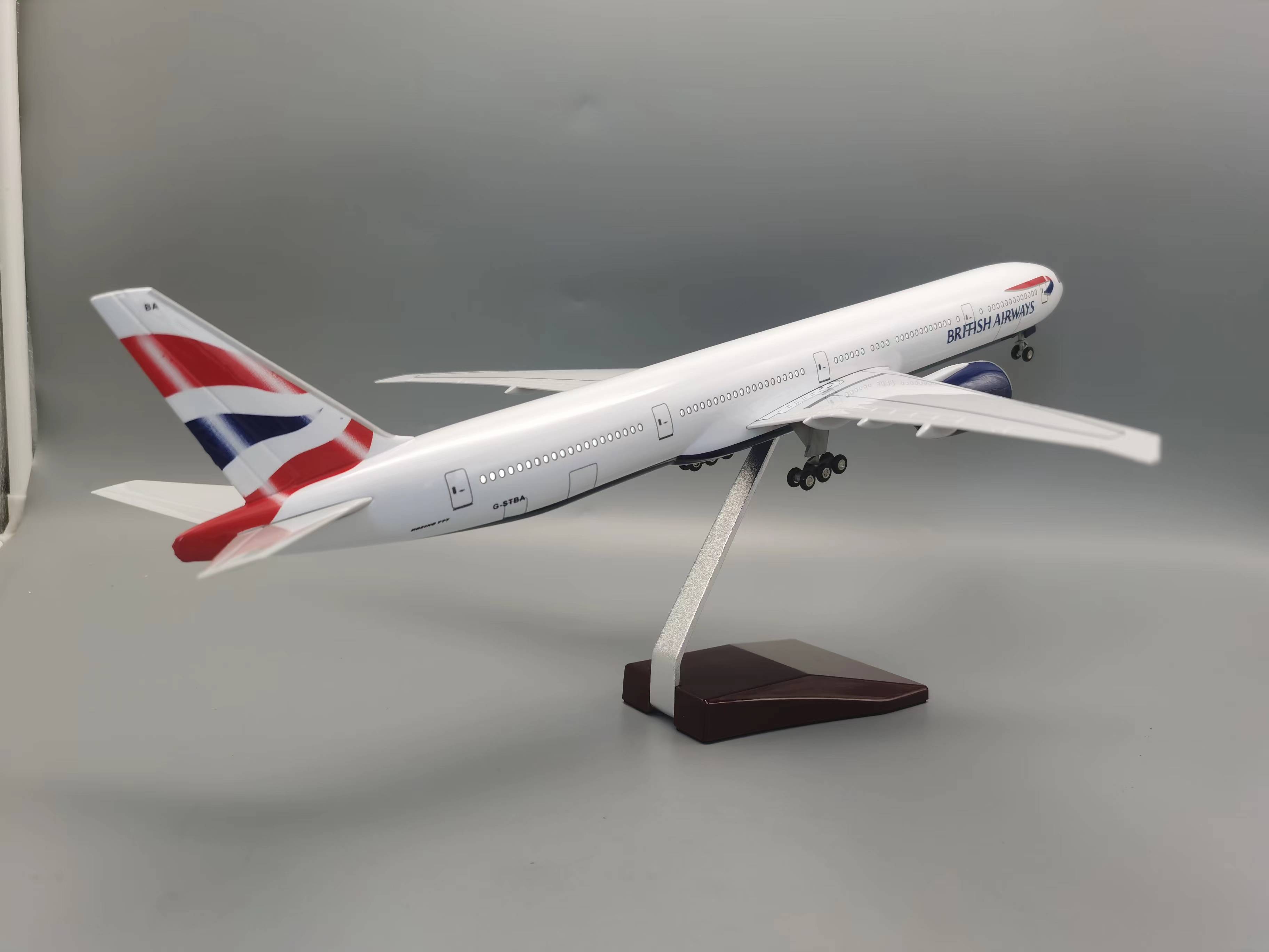 Aircraft B777  British Airways - Model Airplane Plastic avaliação e preço