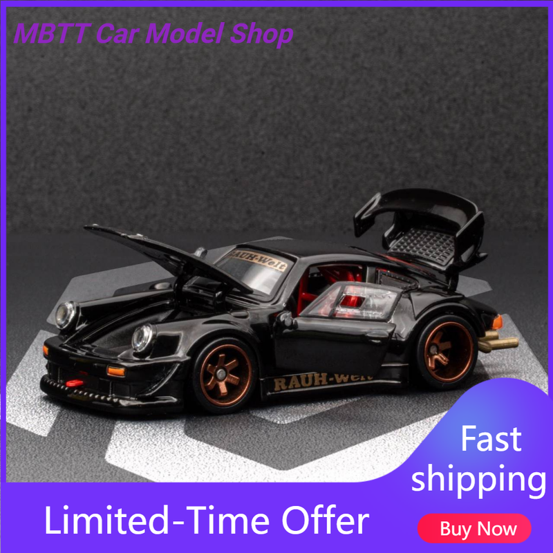 New FG 1:64 Porsche 911 RWB 93 - Die Cast Car 1 64 avaliação e preço