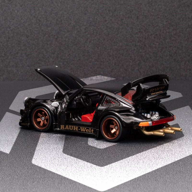 New FG 1:64 Porsche 911 RWB 93 - Die Cast Car 1 64 avaliação e preço