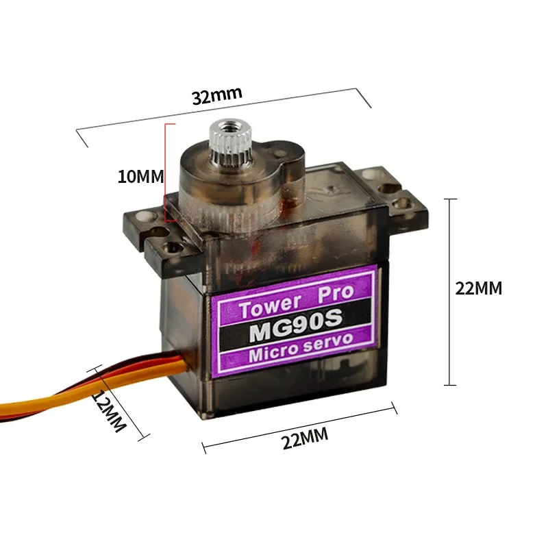 SG90/MG90S 9G Micro Digital Se - Model Airplane Plastic avaliação e preço