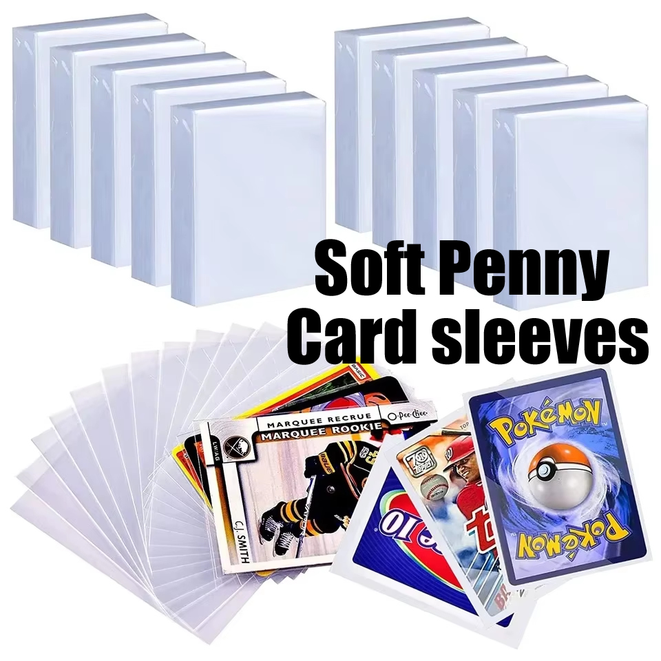 100-600pcs Card Sleeves Hard S - Pokemon Binder Card avaliação e preço