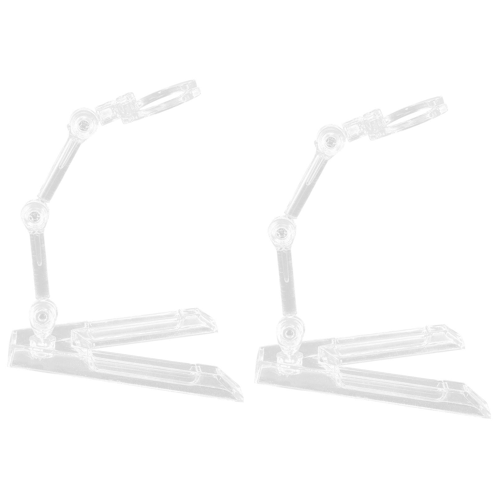 4Pcs Flat Bottom Plastic Figur - Action Figure Stand avaliação e preço