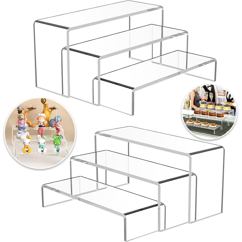 Acrylic Display Risers, 1 Sets - Display Risers Set avaliação e preço