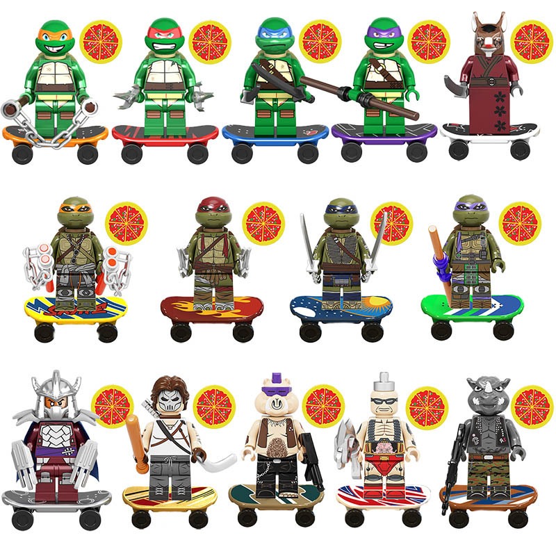 KDL831 cartoon series Teenage  - Building Block Mini avaliação e preço