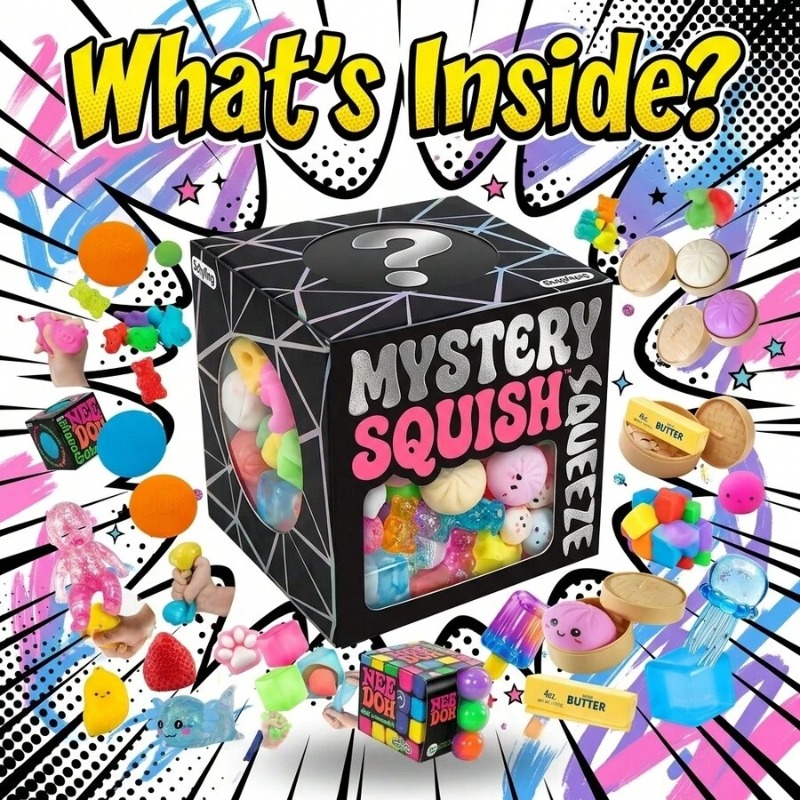 Funny Mix Squishy Blind Box, R - Mystery Box Blind Bag avaliação e preço