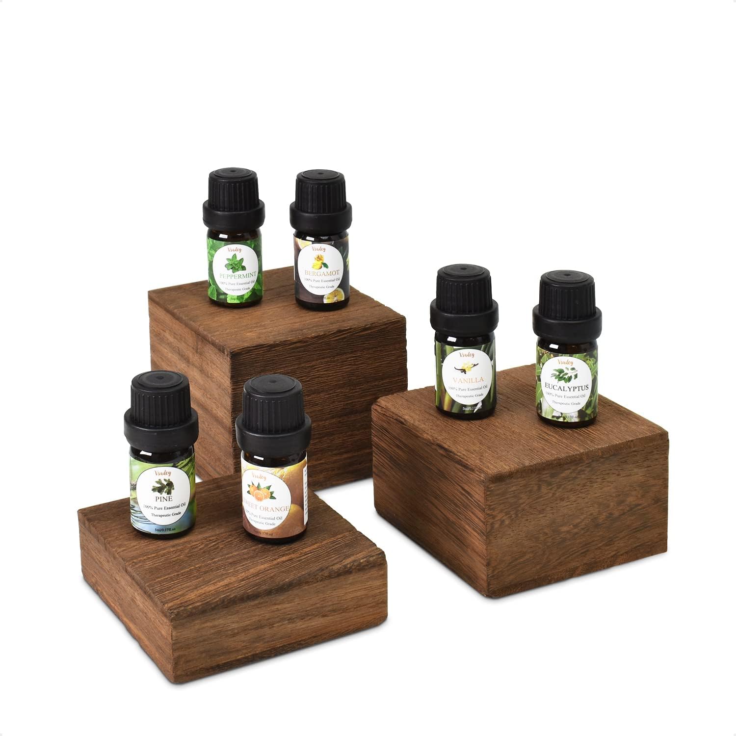 Wooden Display Risers Set - 3  - Display Risers Set avaliação e preço