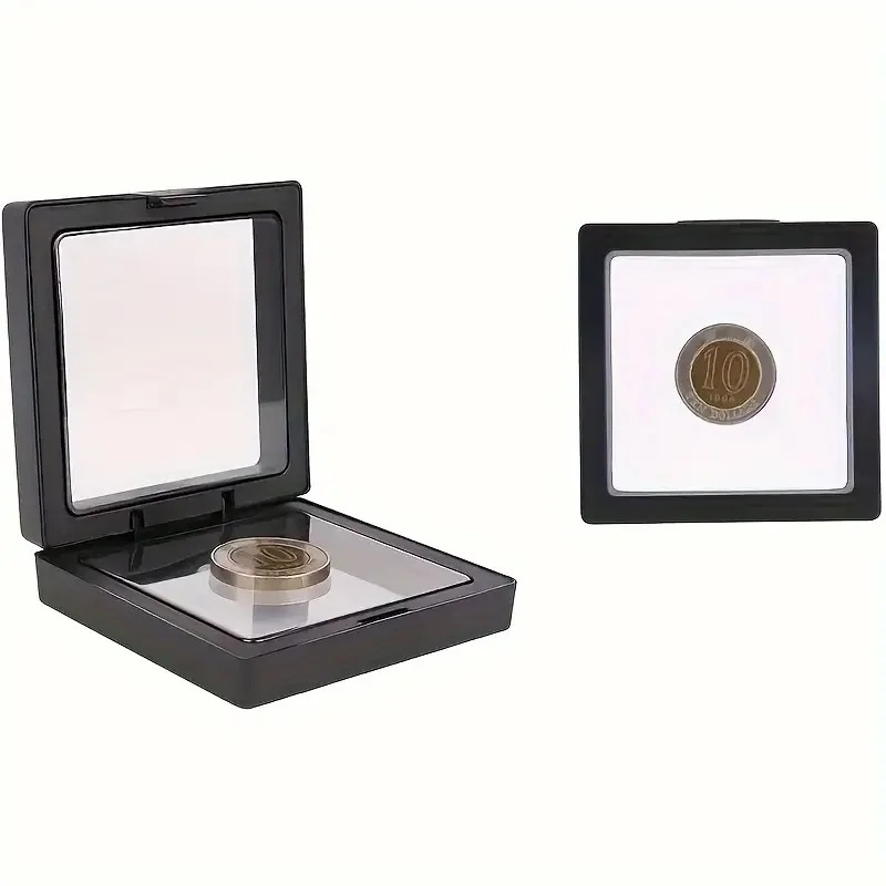 20Pcs Clearview 3D Floating Di - Display Case Acrylic avaliação e preço