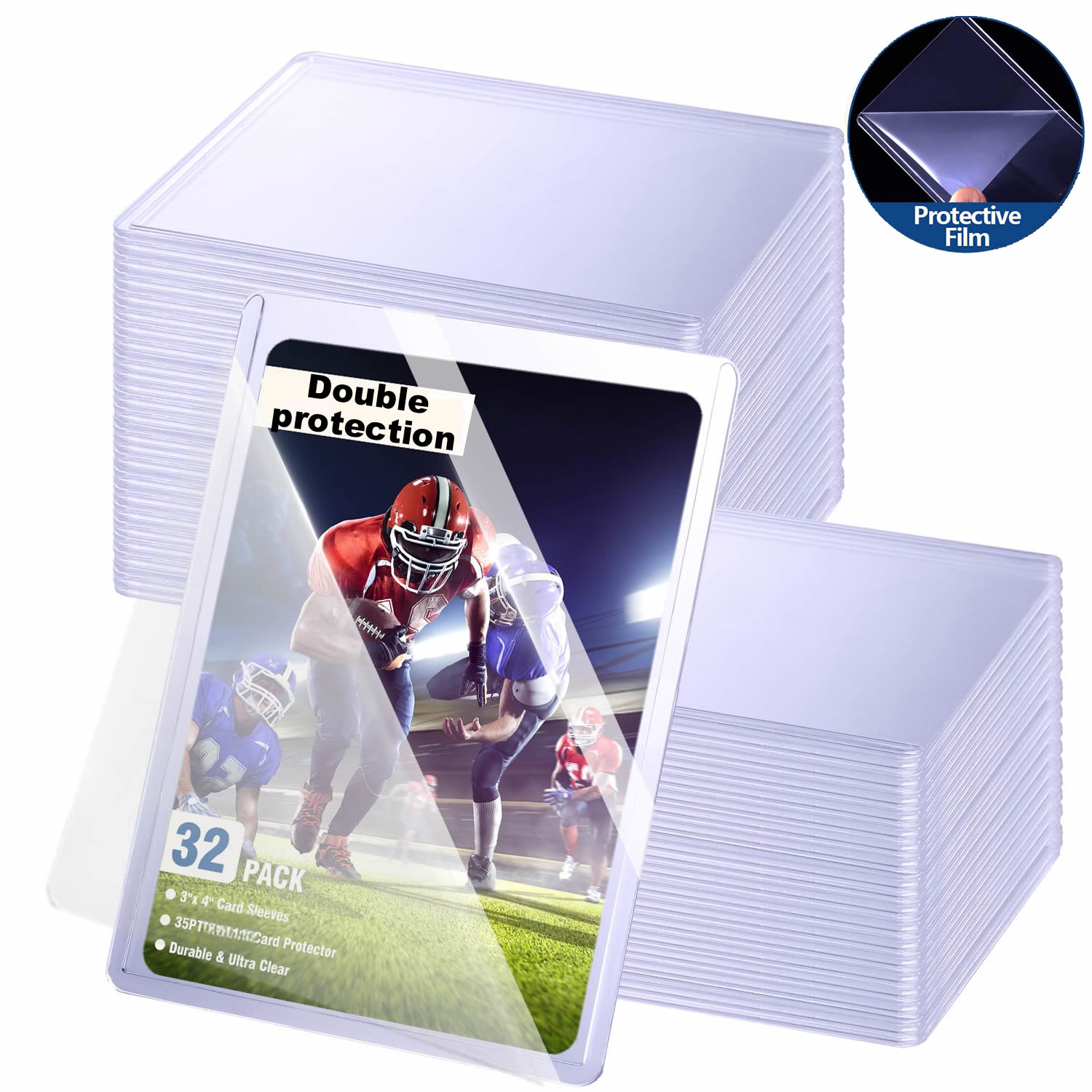 25-100pcs Covered With Protect - Card Penny Sleeve avaliação e preço