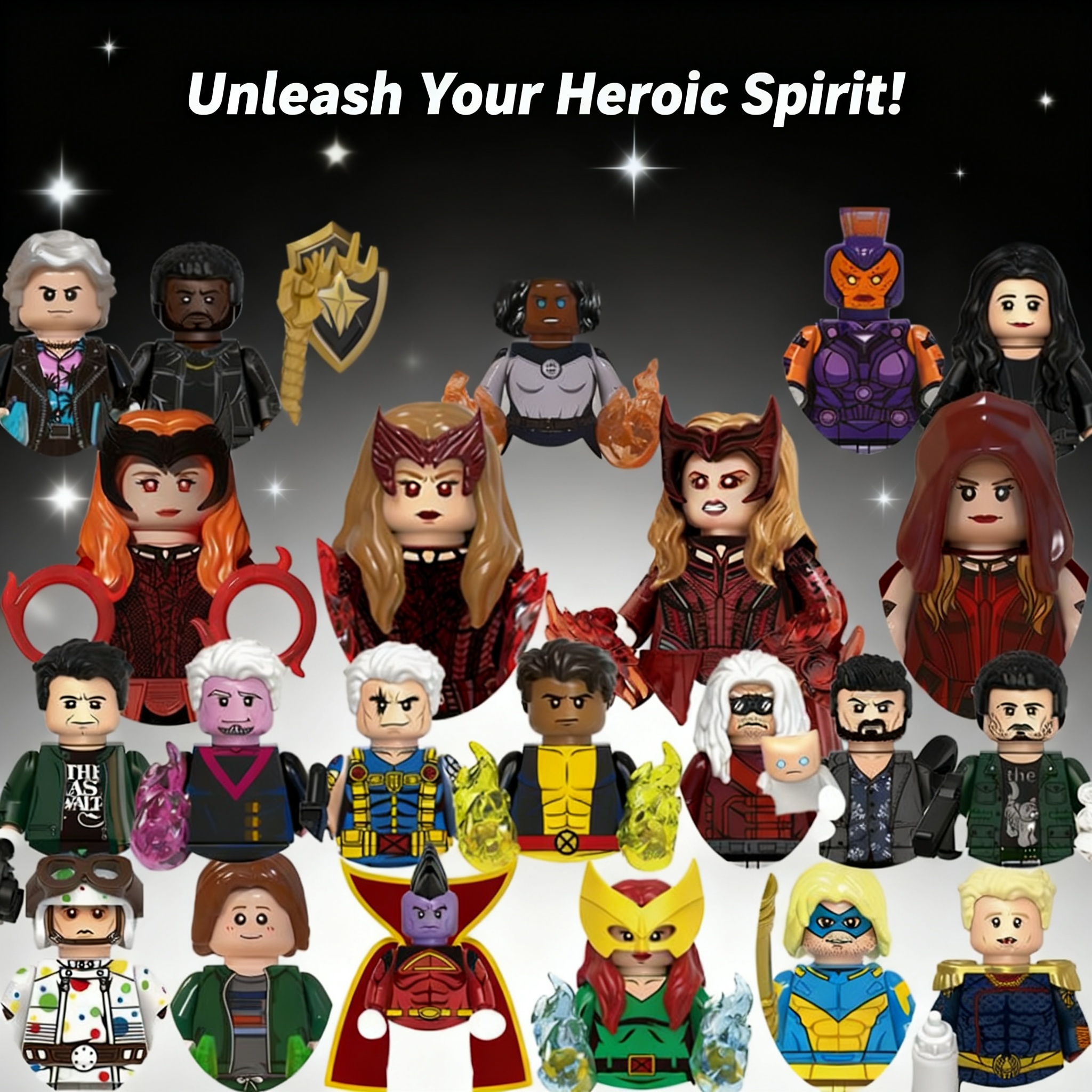 New Wanda Mini Action Figures  - Building Block Mini avaliação e preço