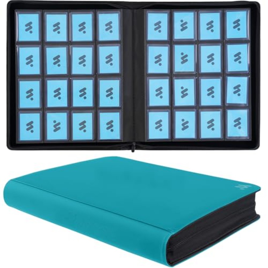 Toploader Binder Holds 640 Top - Card Top Loader avaliação e preço