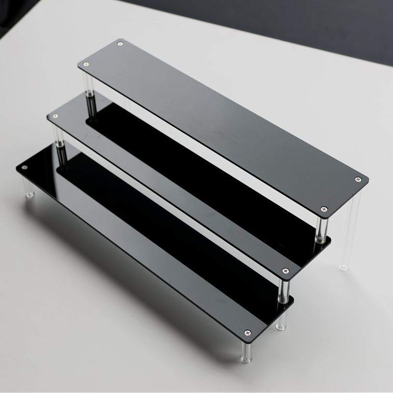 Black Acrylic Display Shelf St - Pop Display Shelf avaliação e preço