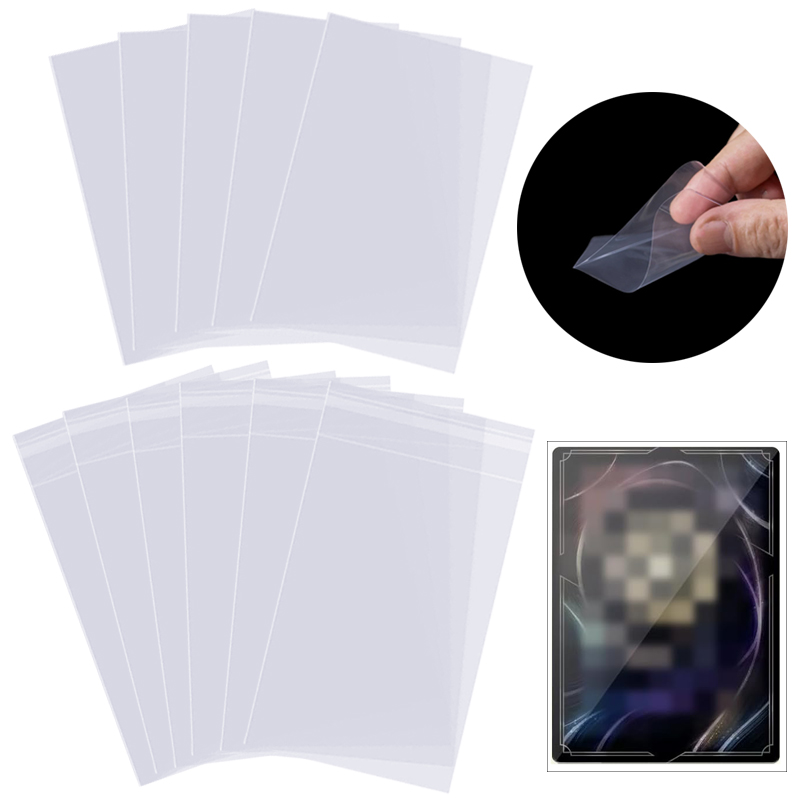 100/200pcs Card Sleeves 65x90m - Card Penny Sleeve avaliação e preço