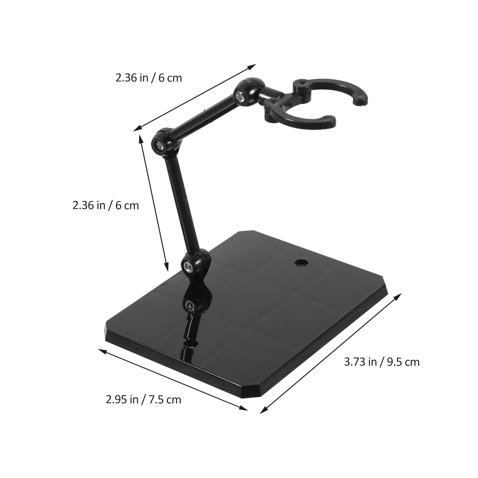 4Pcs Desktop Figure Stand Plas - Action Figure Stand avaliação e preço