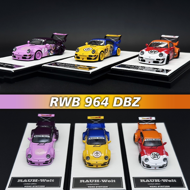 MiniStation 1:64 RWB 964 Ball  - Die Cast Car 1 64 avaliação e preço